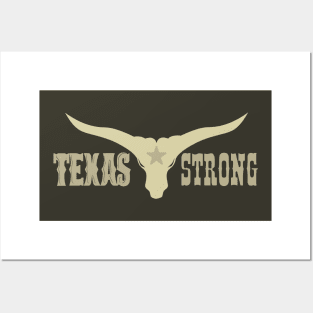 Texas Strong Posters and Art